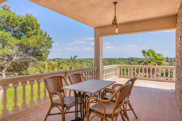 Casa de vacaciones para 8 personas, con Balcón y Jardín en Son Antem