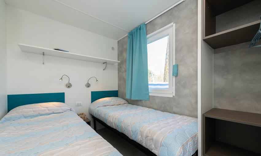 Mobilehome mit Klimaanlage und Holzveranda  in Cesenatico, Forlì-Cesena Provinz