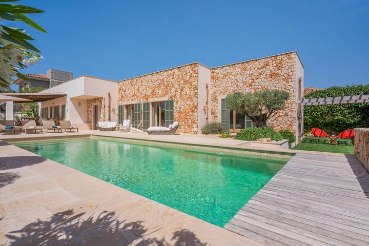 Ferienhaus für 7 Personen, mit Garten in Cala Llombards - 3