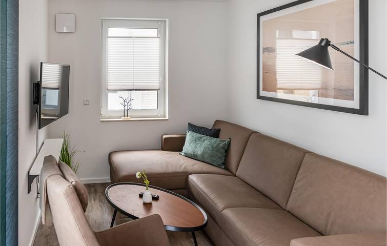 Ganze Ferienwohnung, Gemütliche Wohnung 1,5 km von Badestelle Mili Beach in Rechlin, Müritz