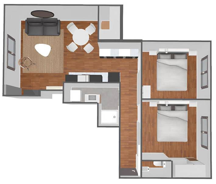 Gîte pour 6 personnes à Melun - 2