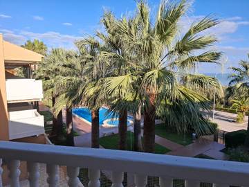 Cottage pour 6 personnes, avec piscine et balcon à Piles