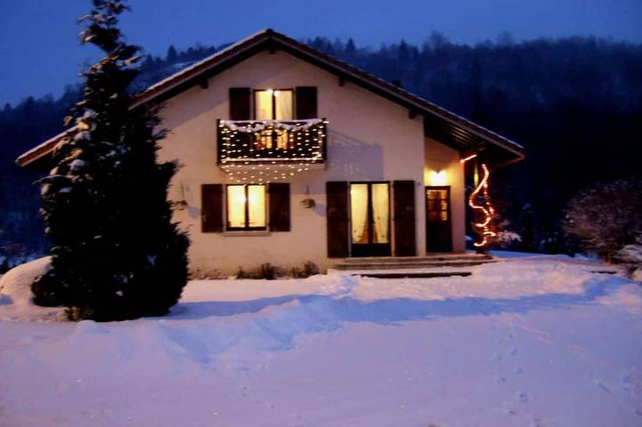 Villa pour 6 personnes, avec jardin et balcon, animaux acceptés dans les Vosges