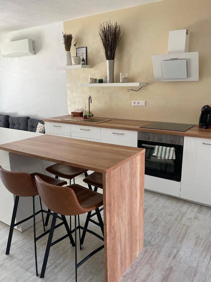 Appartement de vacances pour 4 personnes, avec jardin