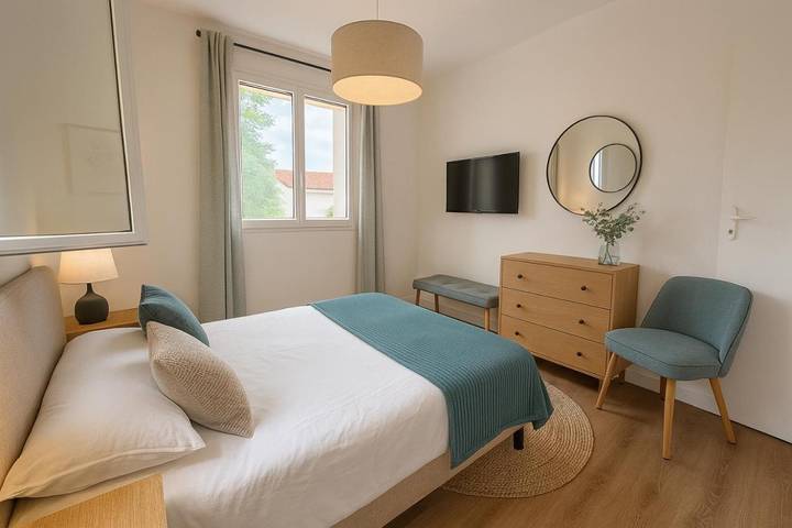 Location de vacances pour 2 personnes, avec terrasse à Noaillan - 4