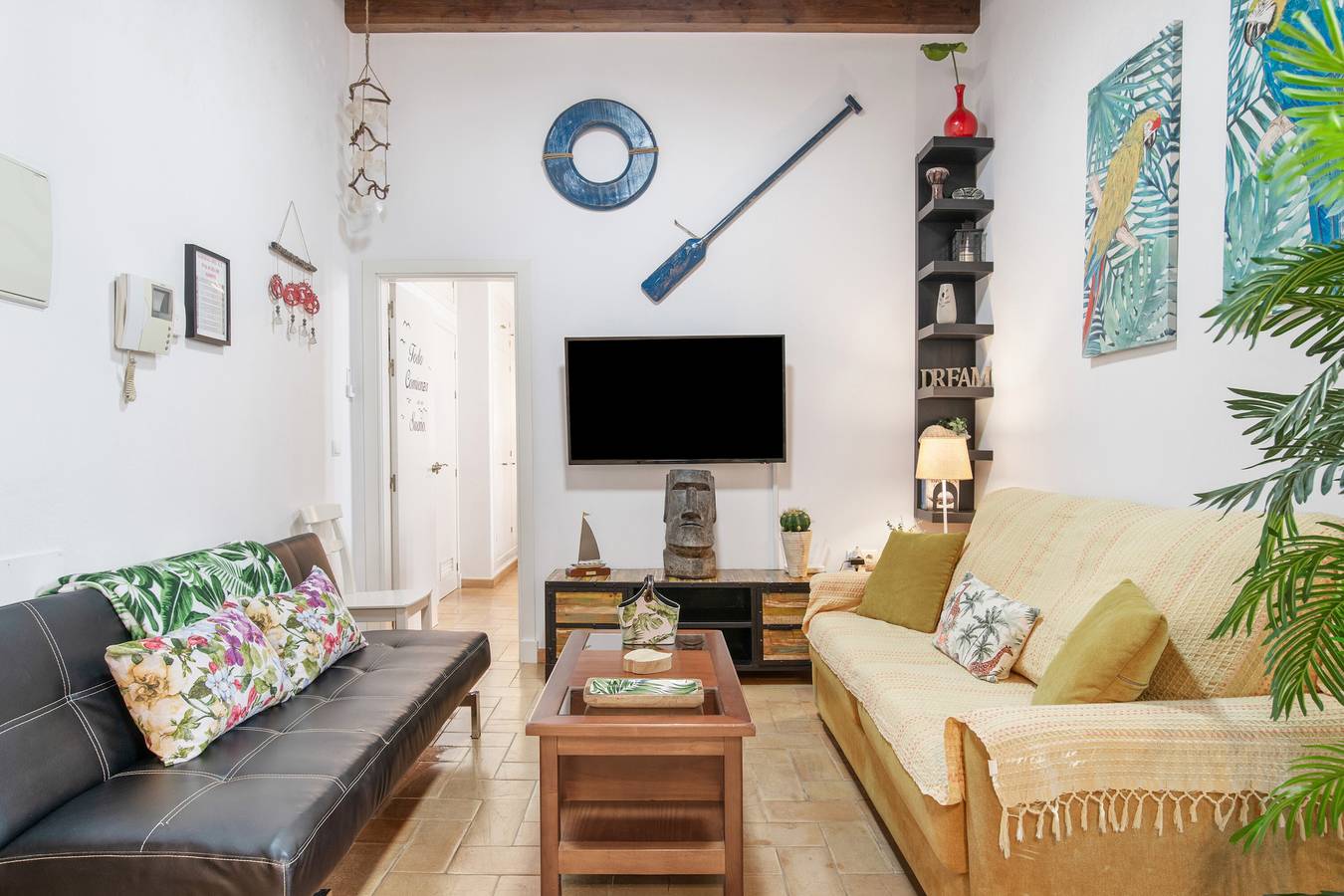 Appartement entier, Appartement 'Godoy' avec balcon, Wi-Fi et climatisation in Sanlúcar de Barrameda, Costa de la Luz