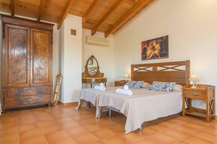 Es Garroveral 3  - Ferienhaus mit privaten Pool in Bunyola. Wifi gratis in Bunyola, Mallorca Westen