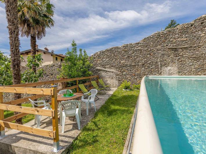 Ferienhaus für 5 Personen, mit Balkon und Terrasse sowie Garten und Pool in Domaso - 2