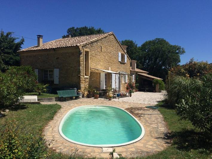 Maison de vacances pour 8 personnes, avec Terrasse et Jardin ainsi que Piscine et Vue