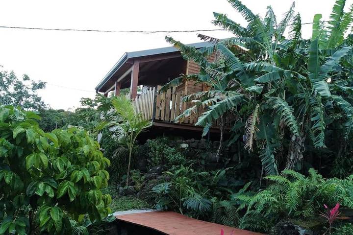 Maison de vacances pour 2 personnes, avec terrasse ainsi que jardin et vue, animaux acceptés