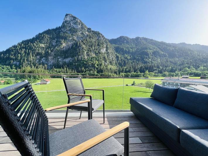 Ferienwohnung für 4 Personen, mit Balkon und Balkon/Terrasse in Oberammergau