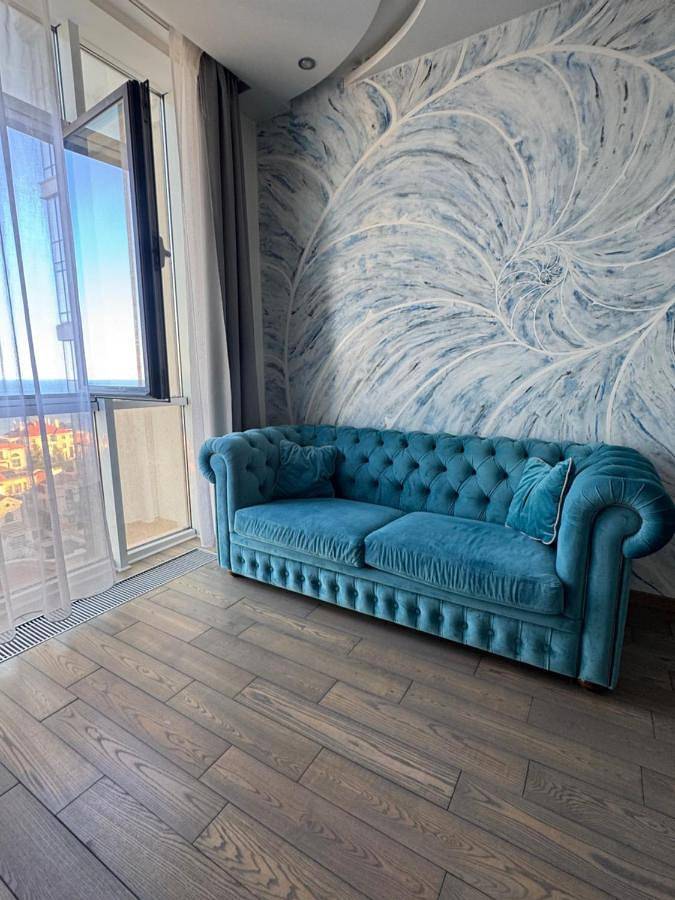 Apartament wakacyjny dla 4 osób, z Balkon i Widok w Odessa