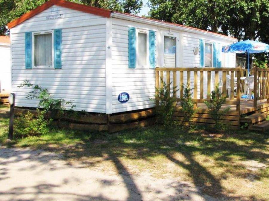 Camping Lou Payou - Mobilhome 6 personnes - Mh 4/6p Loggia bay in Lesperon, Landes