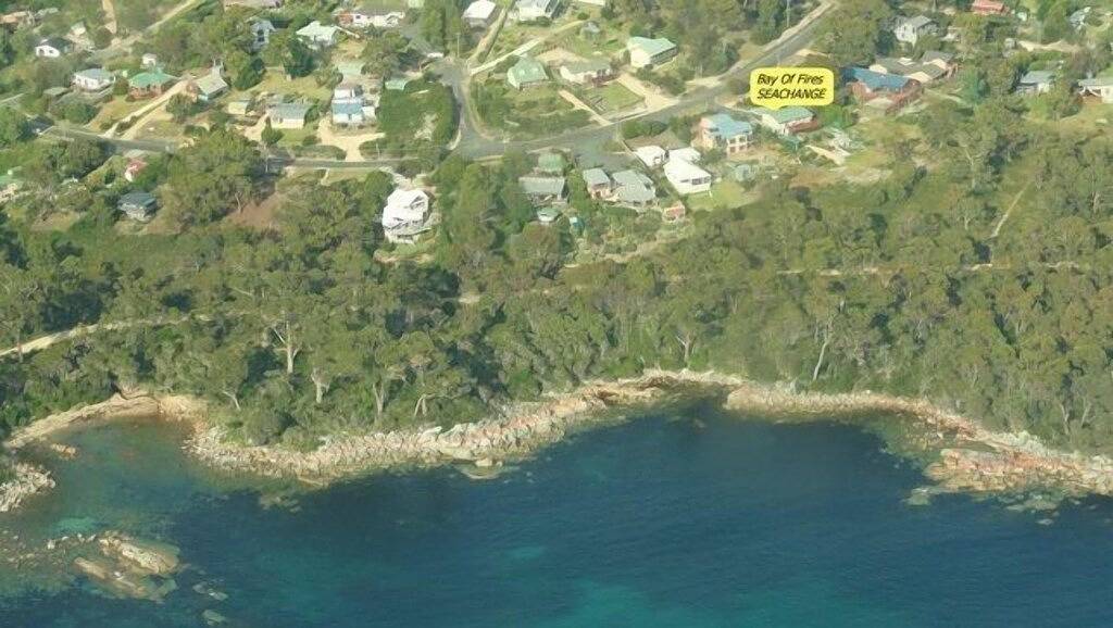 Bay Of Fires Seachange Ufergegend in der Binalong Bay, Bay of Fires Tasmania in Tasmanien