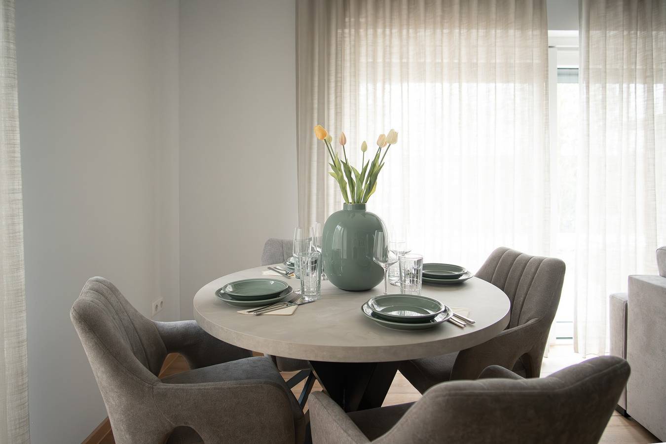 Ganze Wohnung, Neubau-Apartment Nordlicht in Dangast mit Infrarotkabine, Terrasse und Schreibtisch in Strandnähe in Dangast Strand, Varel