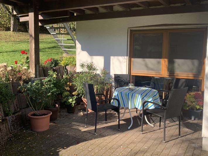 Ferienwohnung für 3 Personen, mit Terrasse und Garten sowie Ausblick in Rhön-Hessen - 3