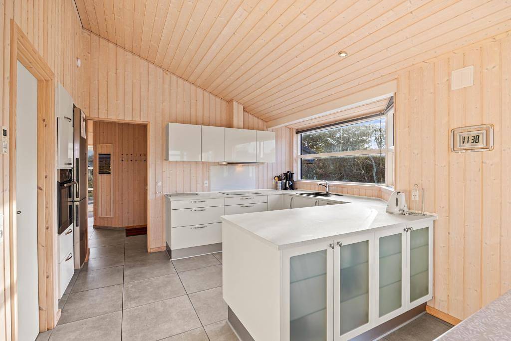 Holiday home with panoramic views in Henne Strand in Henne, Varde Region