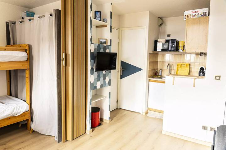 Chalet pour 4 personnes, avec balcon à Allos - 4