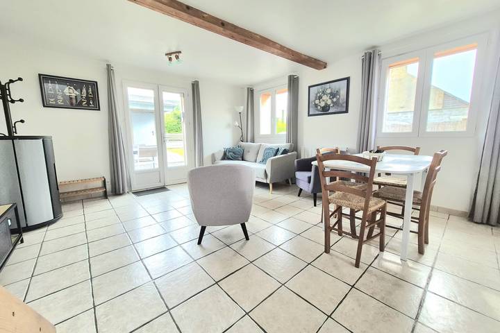 Location de vacances pour 4 personnes, avec terrasse et jardin à Saint-Laurent-sur-Mer - 3