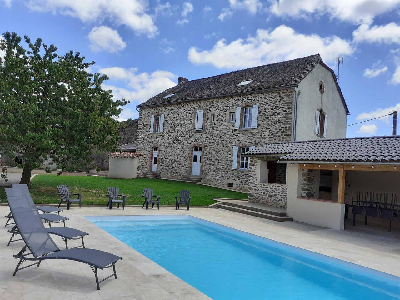 Le gîte du Sécadou in Moularès, Région d'Albi