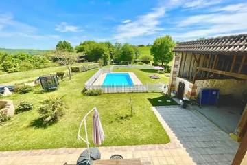 Cottage pour 10 personnes, avec jardin à Tillac (Gers)