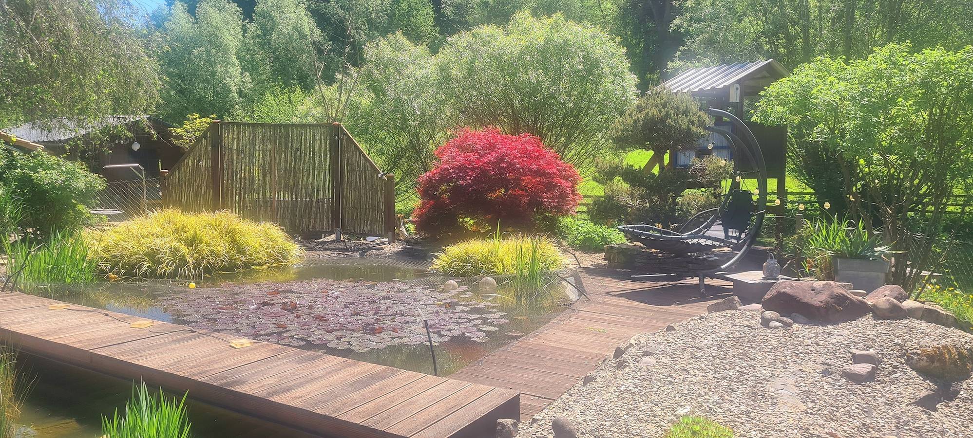 Ganze Ferienwohnung, Apartment Summer Garden in Trassem, Landkreis Trier-Saarburg
