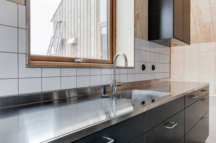 Modernt hus i Kivik med havsutsikt in Kivik, Österlen