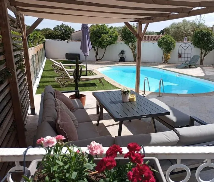 Casa de vacaciones para 6 personas, con jardín y piscina - 1