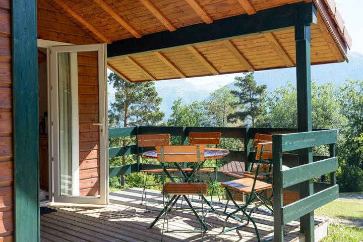 Gîte pour 5 personnes, avec terrasse