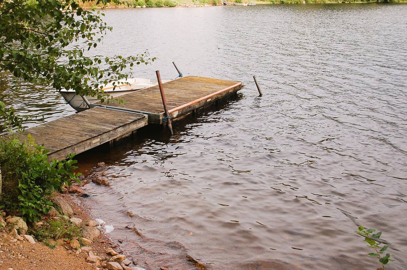 Schönes Ferienhaus auf Seegrundstück mit Boot und Sauna in Ödeshög, Östergötland