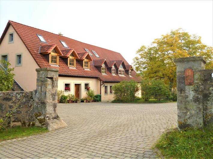 Ferienhaus für 6 Personen, mit Terrasse und Garten in Geiselwind
