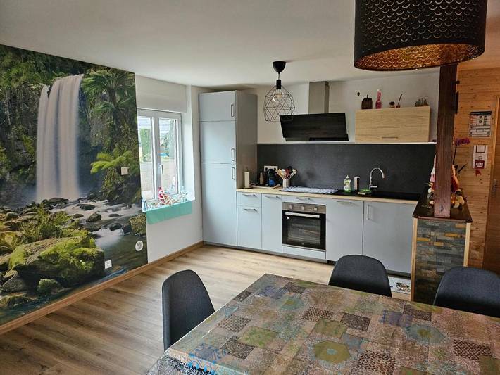 Gîte pour 6 personnes, avec jacuzzi et terrasse à Oberhaslach