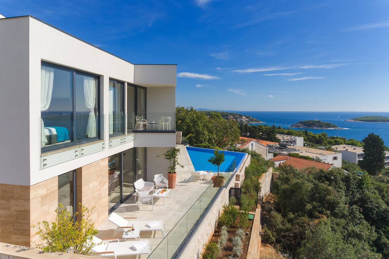 Villa für 10 Personen mit Garten in BONJ, Hvar Stadt