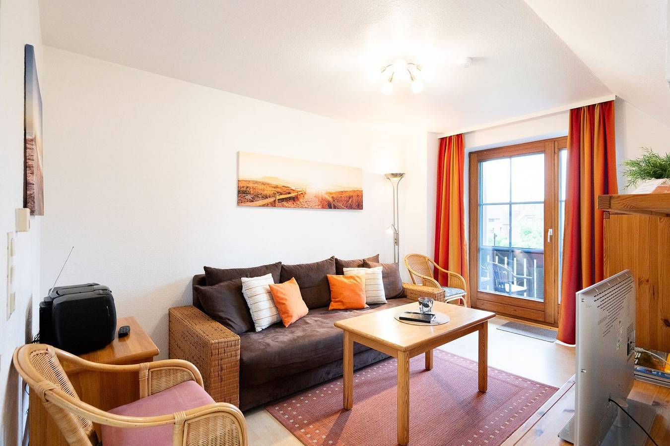 Ganze Wohnung, Wohlfühlurlaub für bis zu 4 Personen auf 46m² mit Balkon in Westfehmarn, Lemkenhafen