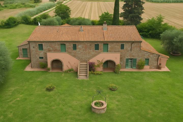 Villa per 22 persone, con giardino in Suvereto