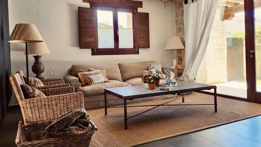 Casa rural para 7 personas, con vistas y jardín, Se admiten mascotas en Comarca de Sepúlveda - 4