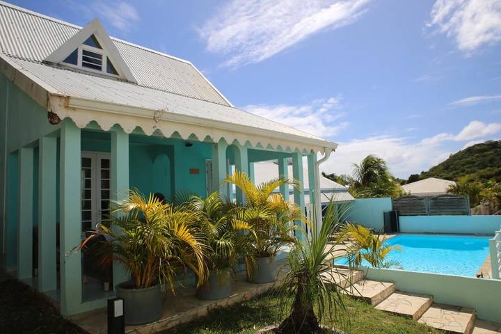 Gîte pour 4 personnes, avec jardin ainsi que piscine et vue à Sainte-Anne (Martinique) - 3