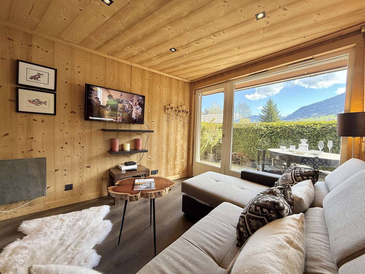 Apartamento entero, Estudio con Cabina en Praz Sur Arly - Ideal para 4 Personas con Parking y a Proximidad de Pistas in Praz-sur-Arly, Pays du Mont-Blanc