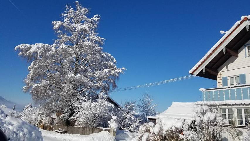 Ferienwohnung für 4 Personen, mit Terrasse und Ausblick in Ohlstadt - 3