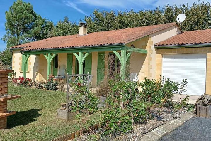 Maison de vacances pour 6 personnes, avec piscine et jardin