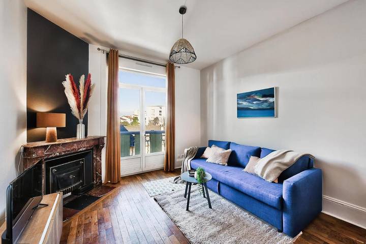 Appartement de vacances pour 5 personnes, avec balcon, animaux acceptés
