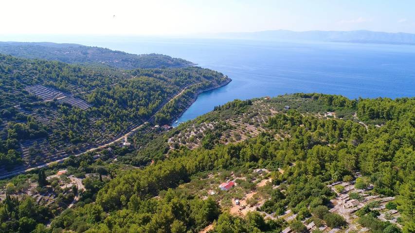 Hütte für 4 Personen, mit Garten und Meerblick in Kroatien - 2
