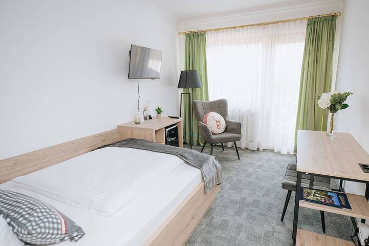 Chambre simple confort - Hôtel Quellenhof in Bad Wiessee, Alpes bavaroises