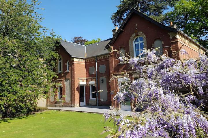Maison de vacances pour 20 personnes, avec terrasse et jardin