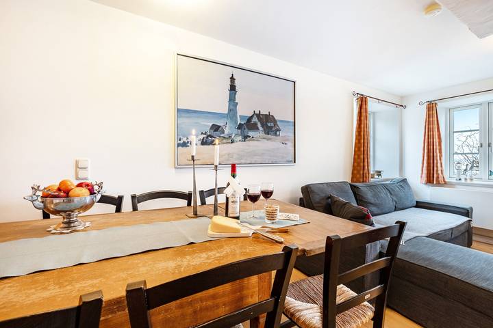 Ganze Wohnung, Ferienwohnung 'Am Halbmond 2' mit privater Terrasse, privatem Garten und Wi-Fi in Hellschen-Heringsand-Unterschaar, Kreis Dithmarschen