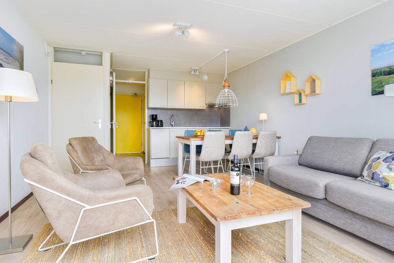 Geheel appartement, Landal Vitamaris — 4-6-persoons appartement in Schiermonnikoog, Nederlandse waddeneilanden