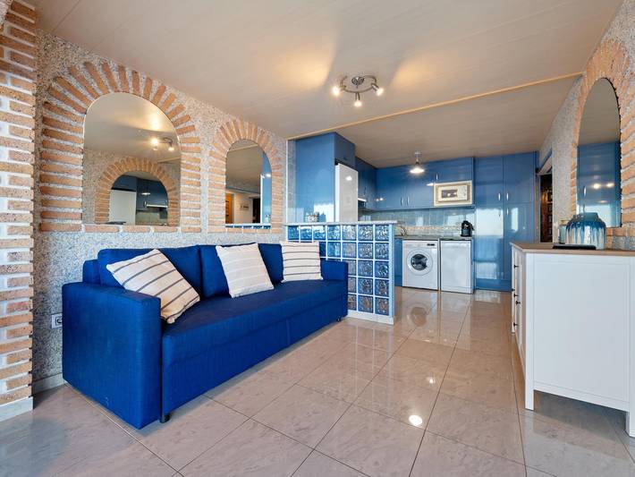 Ferienwohnung für 2 Personen, mit Meerblick und Garten, kinderfreundlich in Katalonien - 2