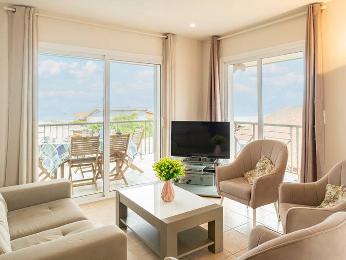 Gîte pour 6 personnes, avec balcon, animaux acceptés dans Mimizan Plage - 3