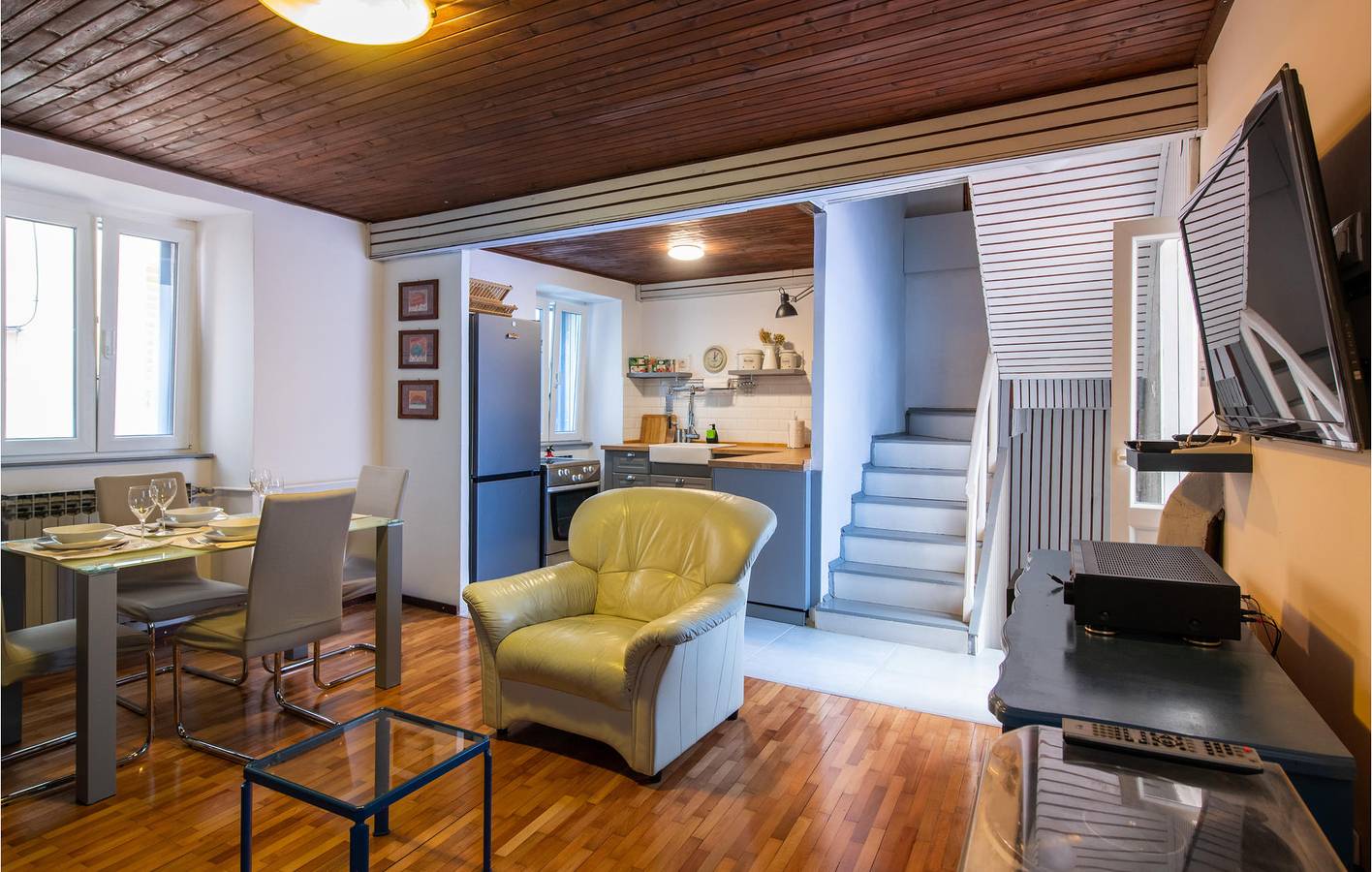 Maison de vacances pour 4 personnes avec terrasse in Labin City, Labin
