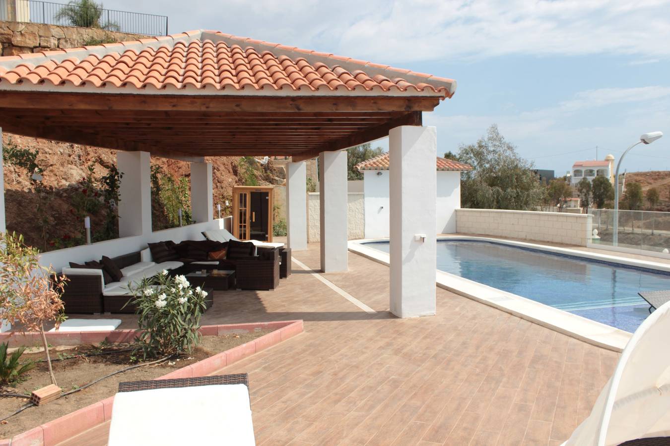 Villa 'Alegria' avec vue sur mer, piscine privée et climatisation in Torre de Benagalbón, Rincón de la Victoria